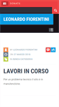 Mobile Screenshot of leonardofiorentini.it
